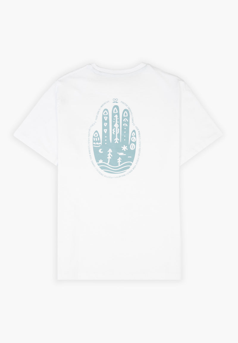 Camiseta Hand Blanco