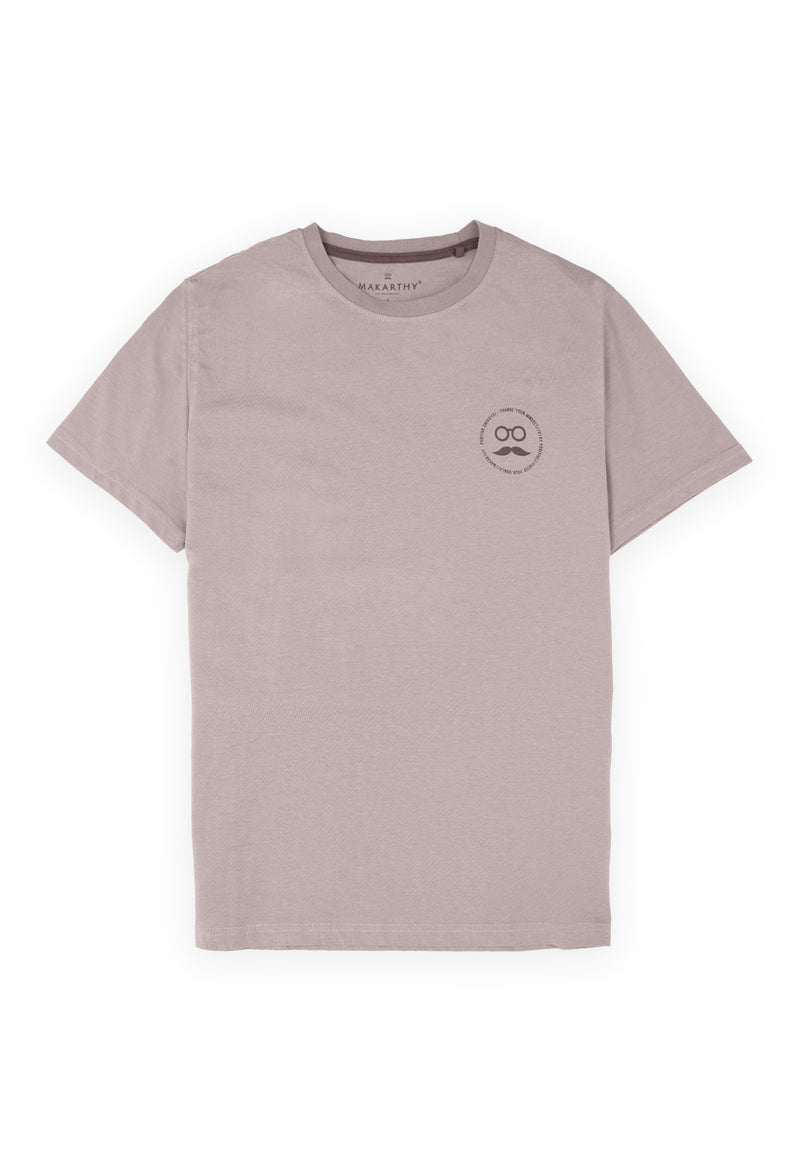 Camiseta Hand Ciruela