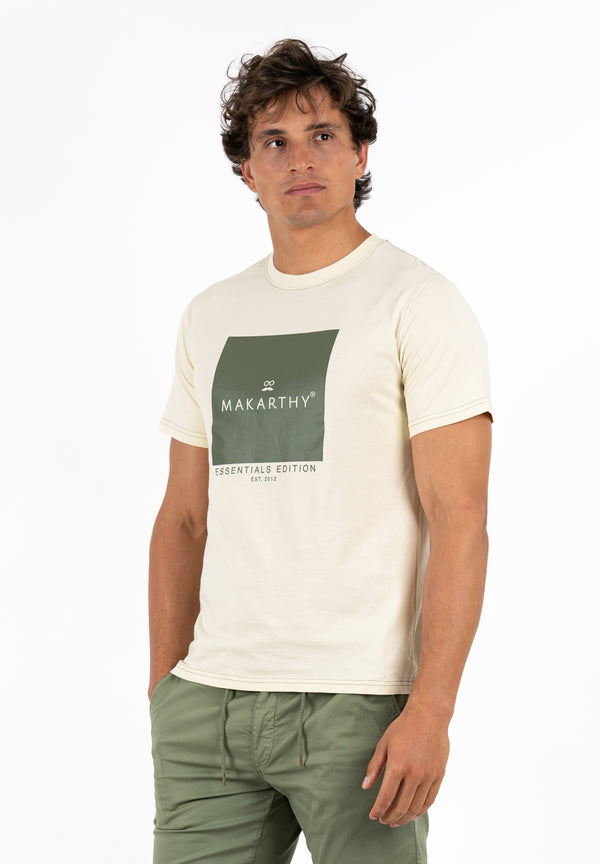 Camiseta Costura Avena