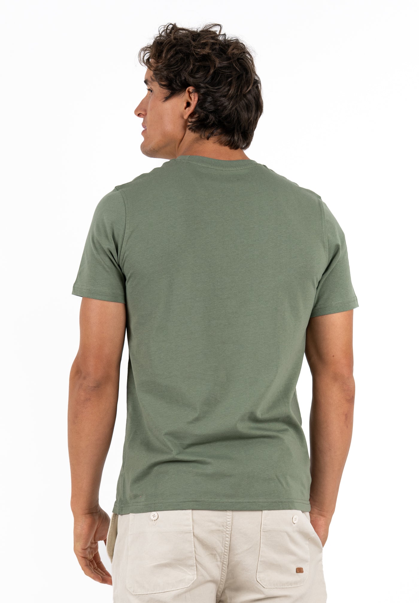 Camiseta Leaf Kaki