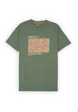 Camiseta Leaf Kaki