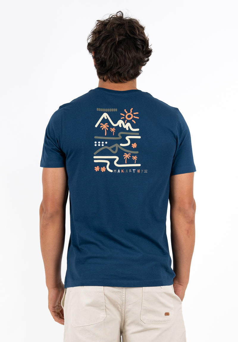 Camiseta Map Azul