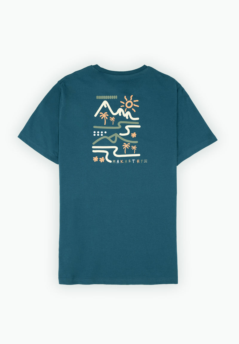 Camiseta Map Azul