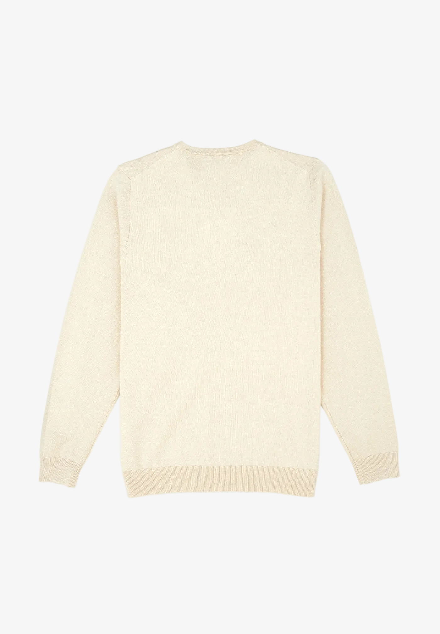 Jersey Cuello Pico Beige