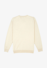 Jersey Cuello Pico Beige