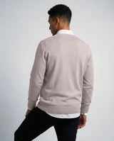Jersey Cuello Pico Ciruela