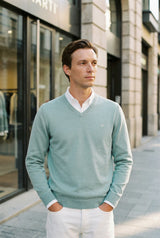 Jersey Cuello Pico Nube