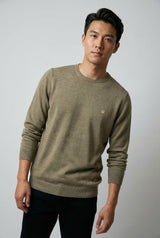 Jersey Cuello Caja Oliva