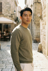 Jersey Cuello Caja Oliva