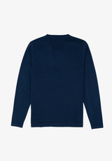 Jersey Cuello Pico Soft Marino
