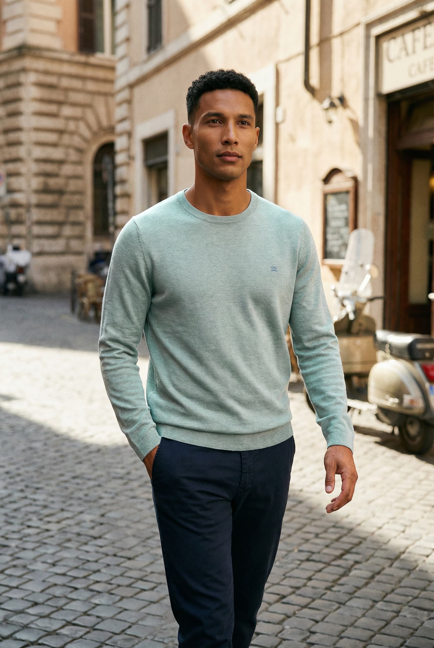 Jersey Cuello Caja Soft Nube
