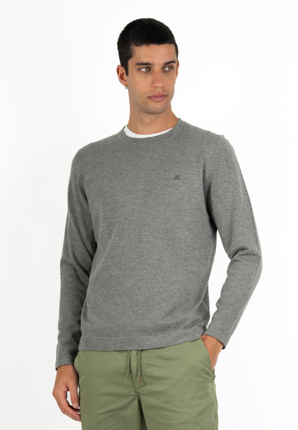 Jersey Cuello Caja Soft Gris