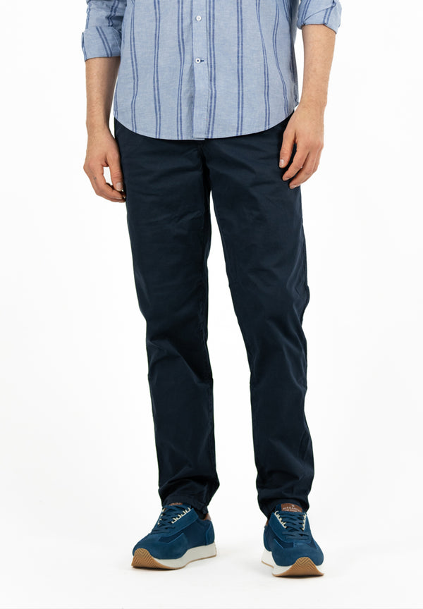 Pantalón Relaxed Fit Marino