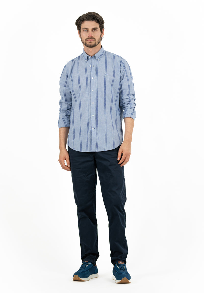 Pantalón Relaxed Fit Marino