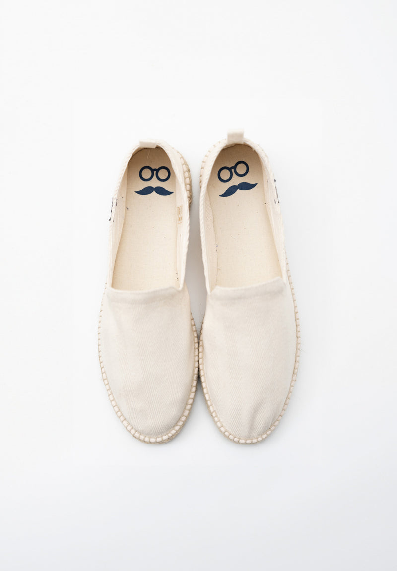 Zapatilla Esparteña Beige