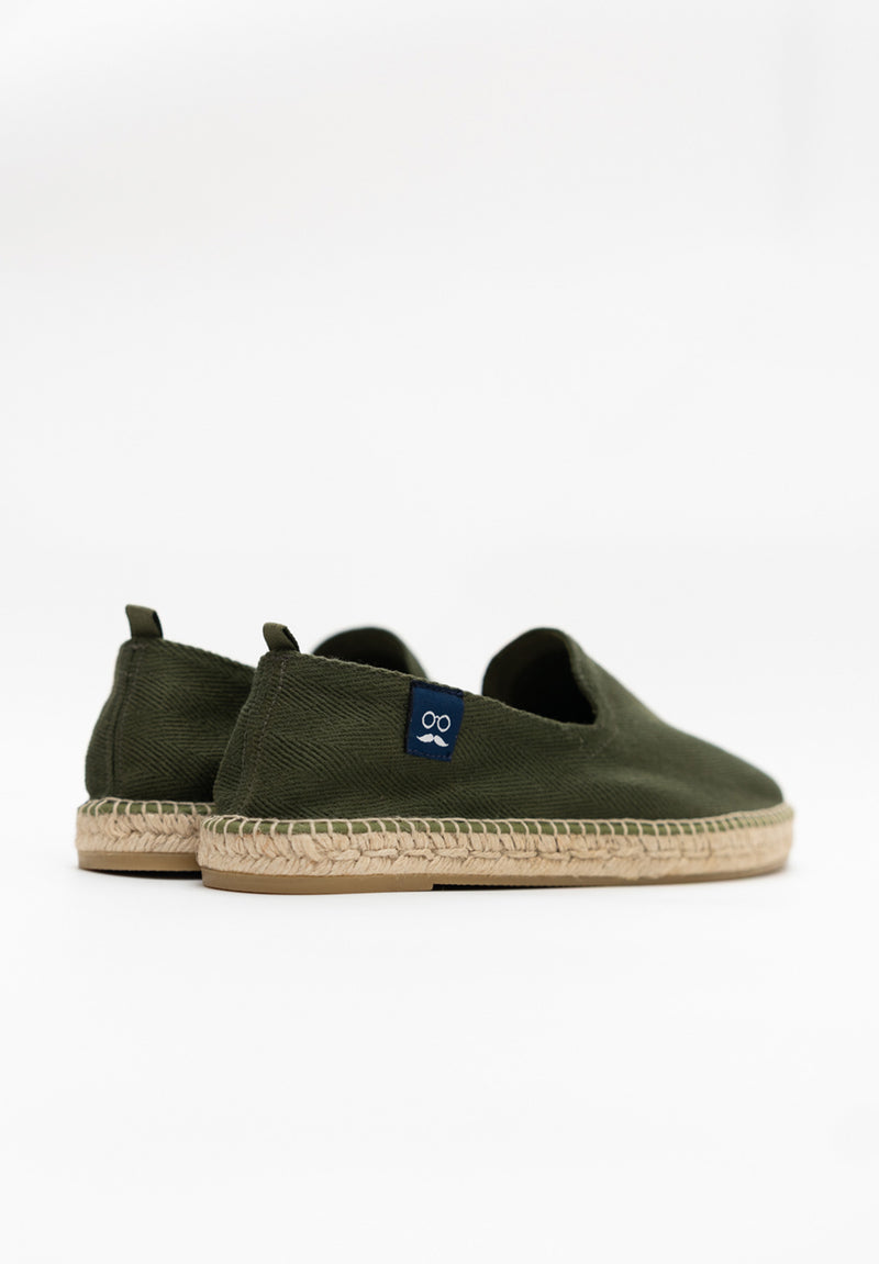 Zapatilla Esparteña Kaki
