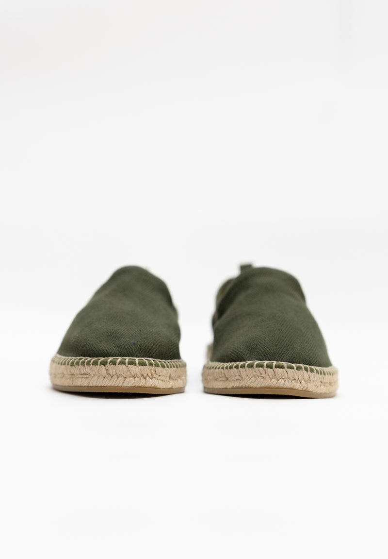 Zapatilla Esparteña Kaki