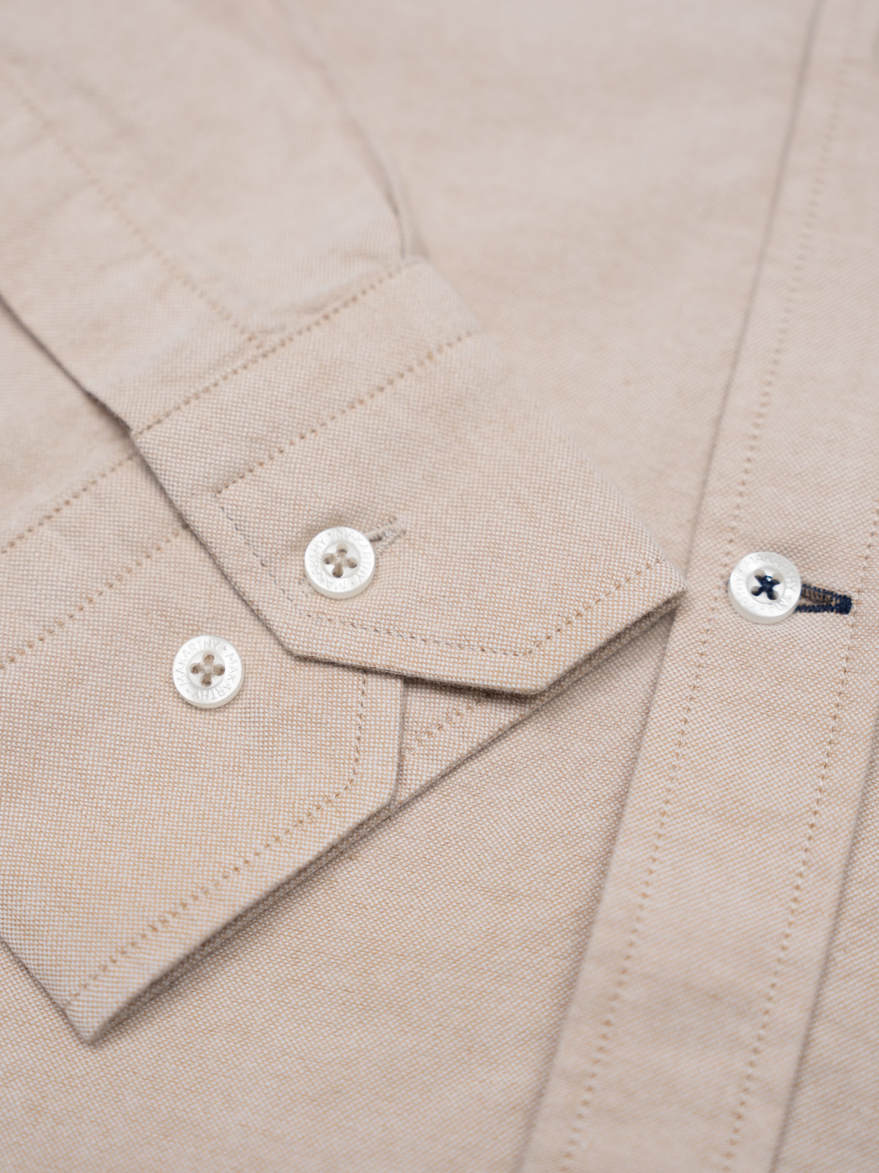Camisa Oxford Avellana