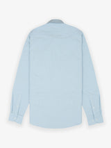 Camisa Oxford Azul Medio