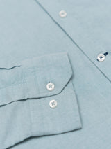 Camisa Oxford Azul Humo