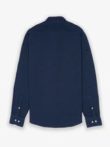 Camisa Oxford Deep Blue