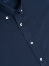 Camisa Oxford Deep Blue
