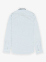 Camisa Oxford Rayas Azul Medio