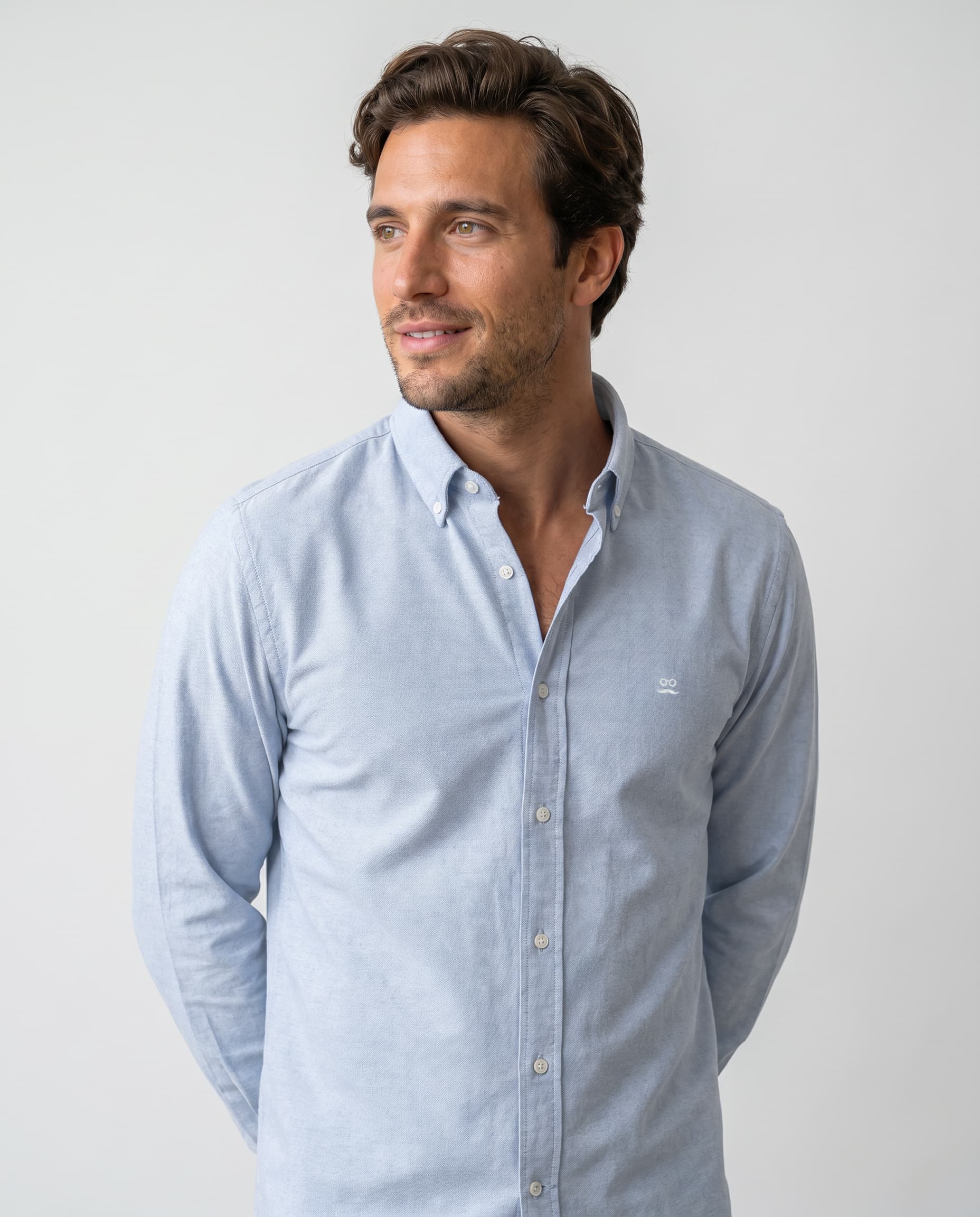 Camisa Liso Soft Marino