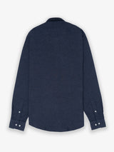 Camisa Liso Soft Oscuro Marino
