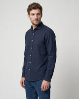 Camisa Liso Soft Oscuro Marino