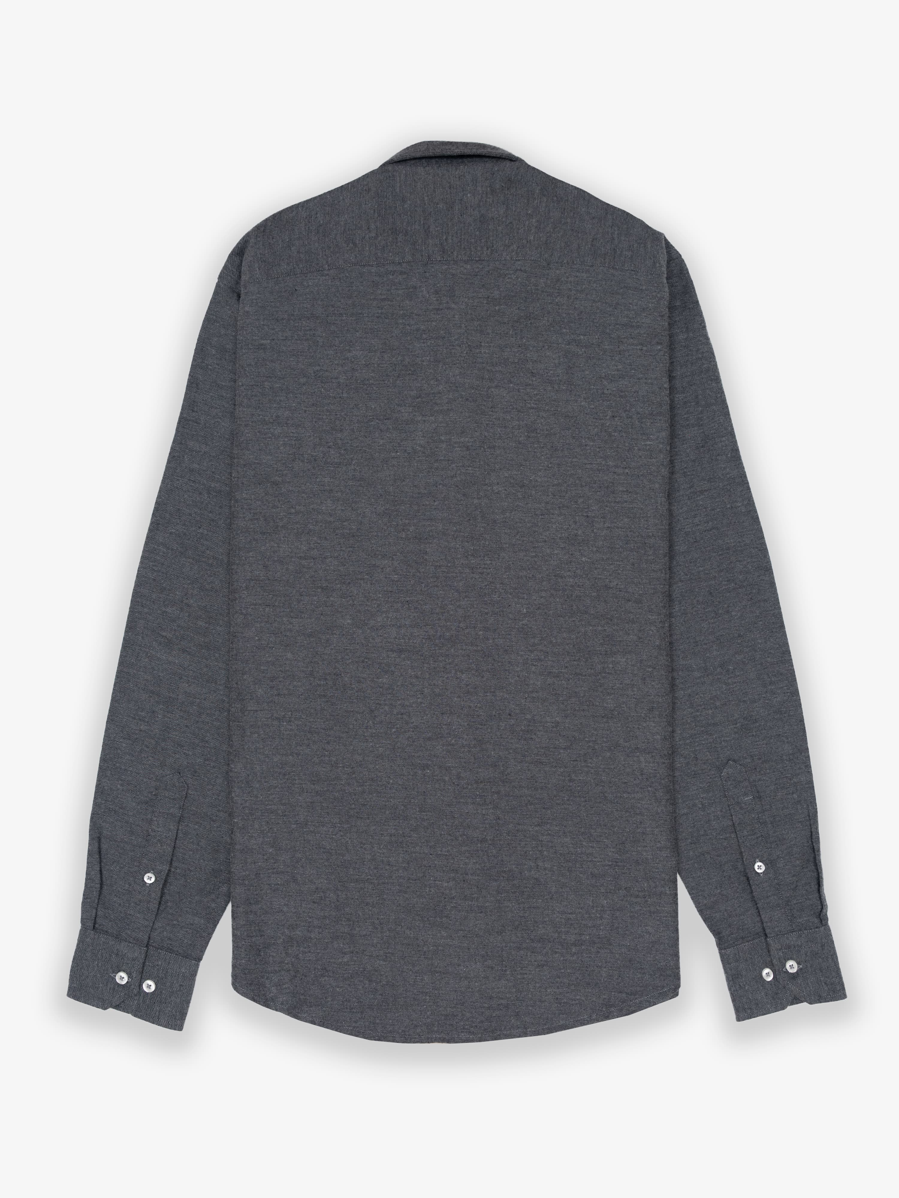 Camisa Liso Soft Oscuro Pizarra