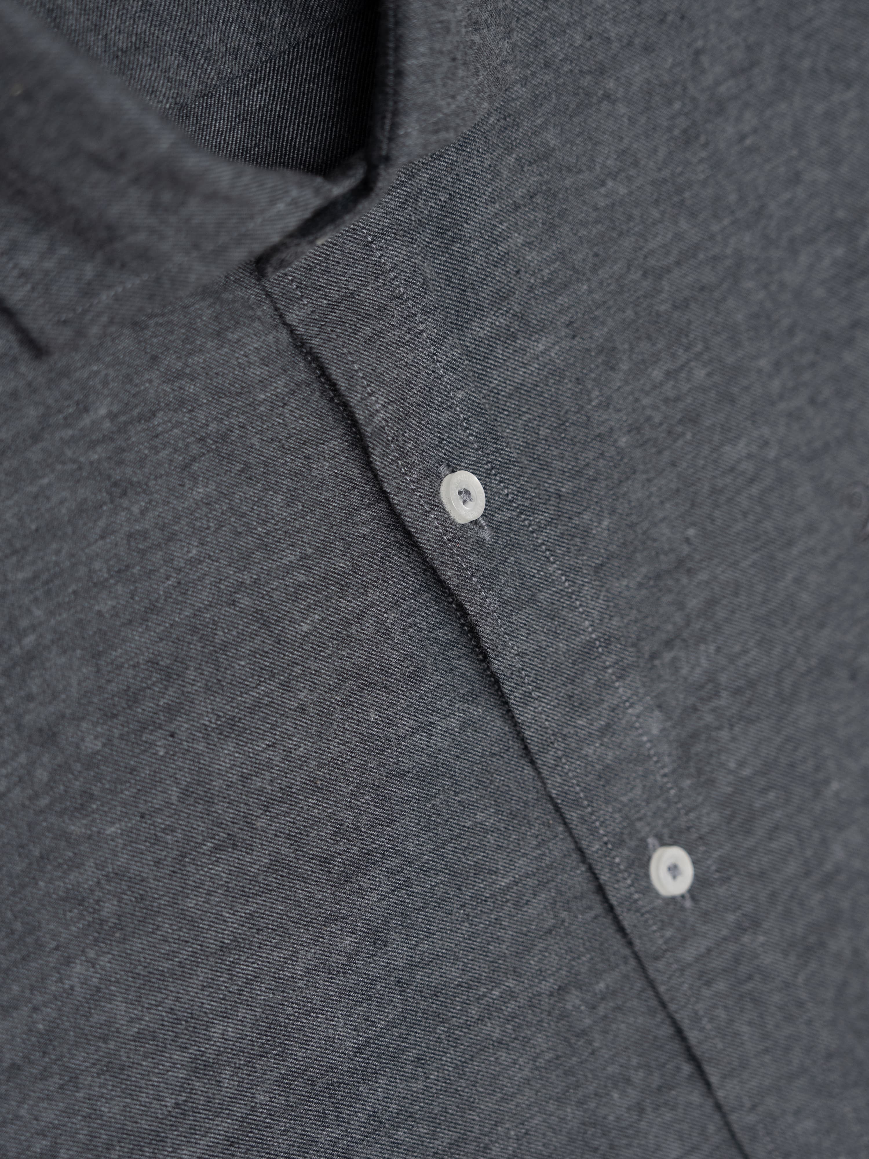 Camisa Liso Soft Oscuro Pizarra