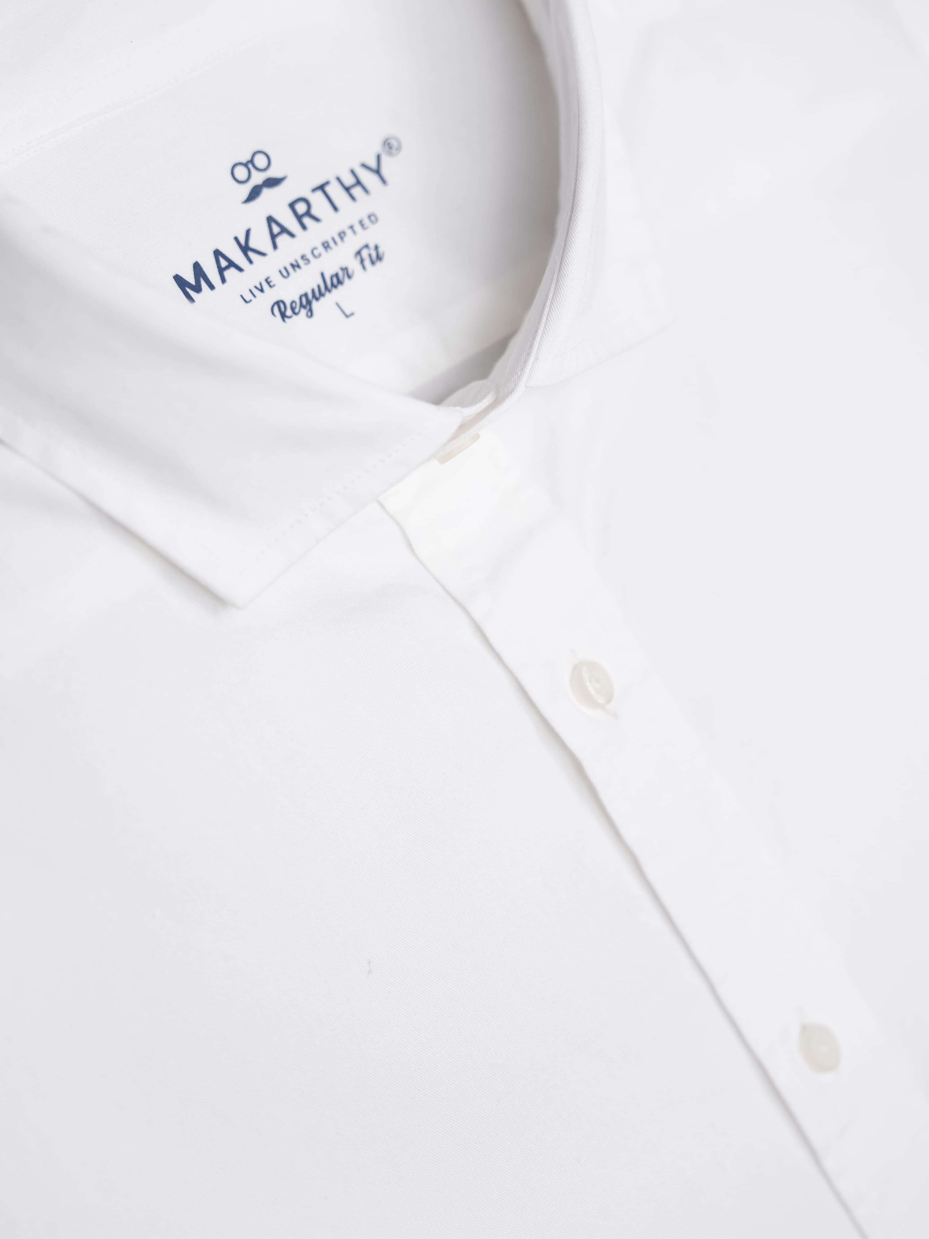 Camisa Sarga PPT Blanco