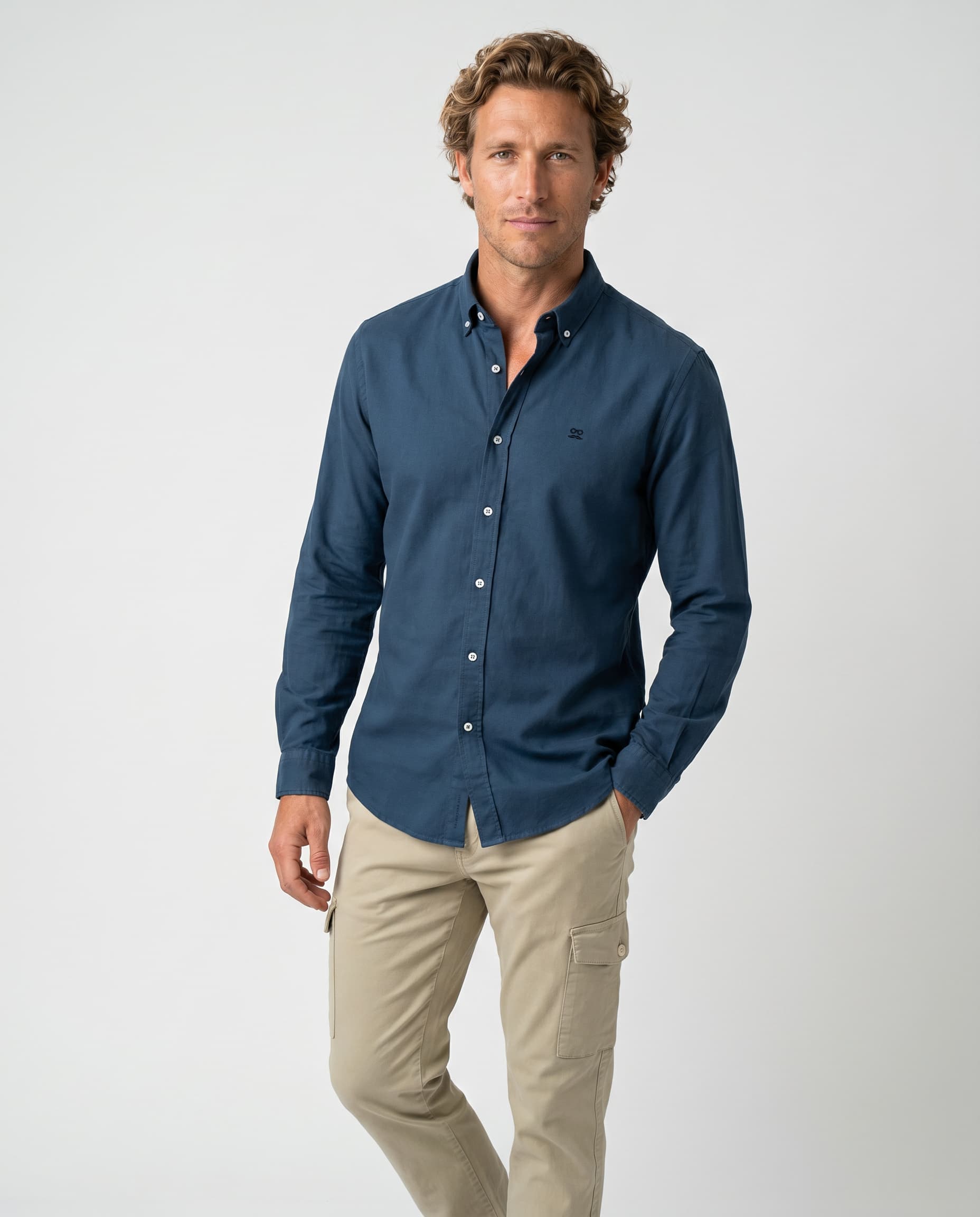 Camisa Nomad Deep Blue