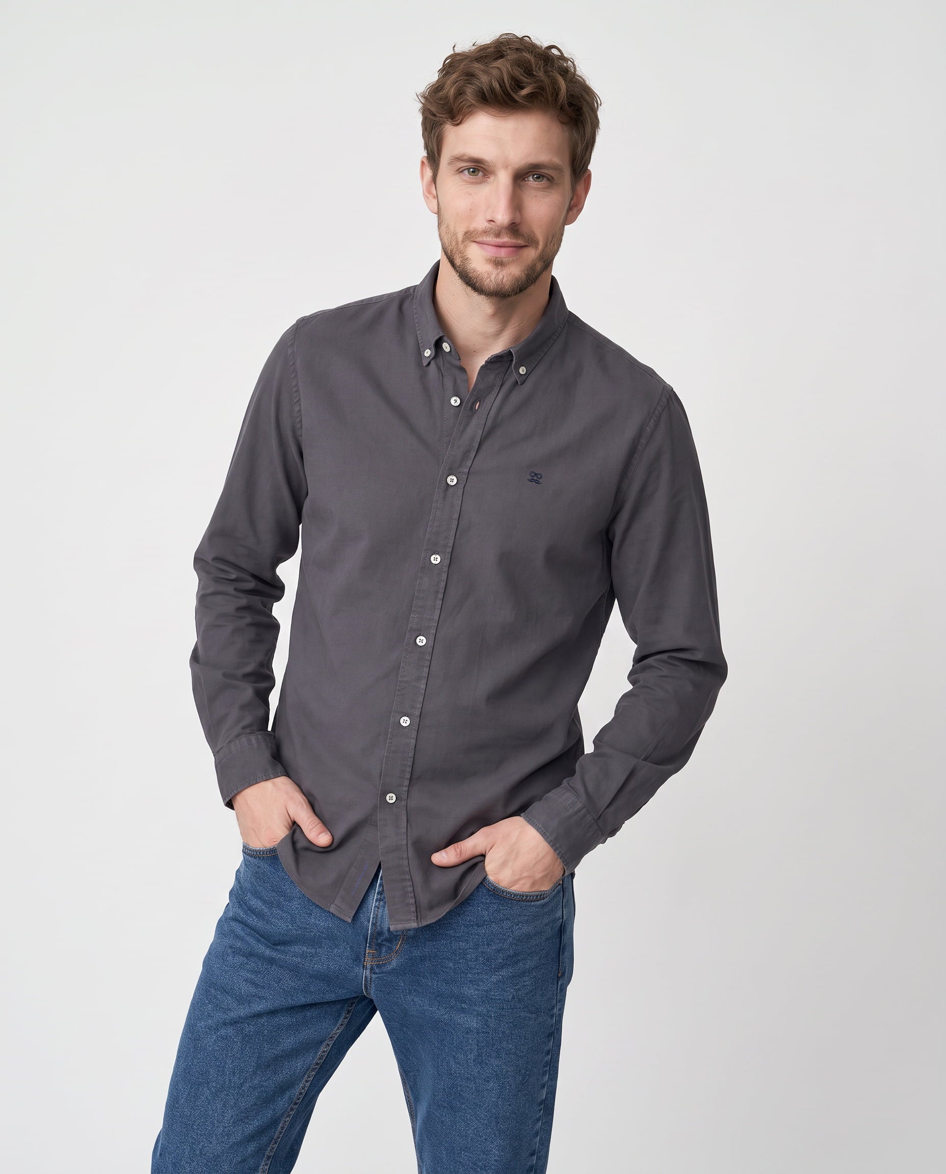 Camisa Nomad Pizarra