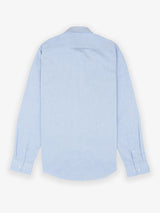 Camisa Liso Vestir Celeste