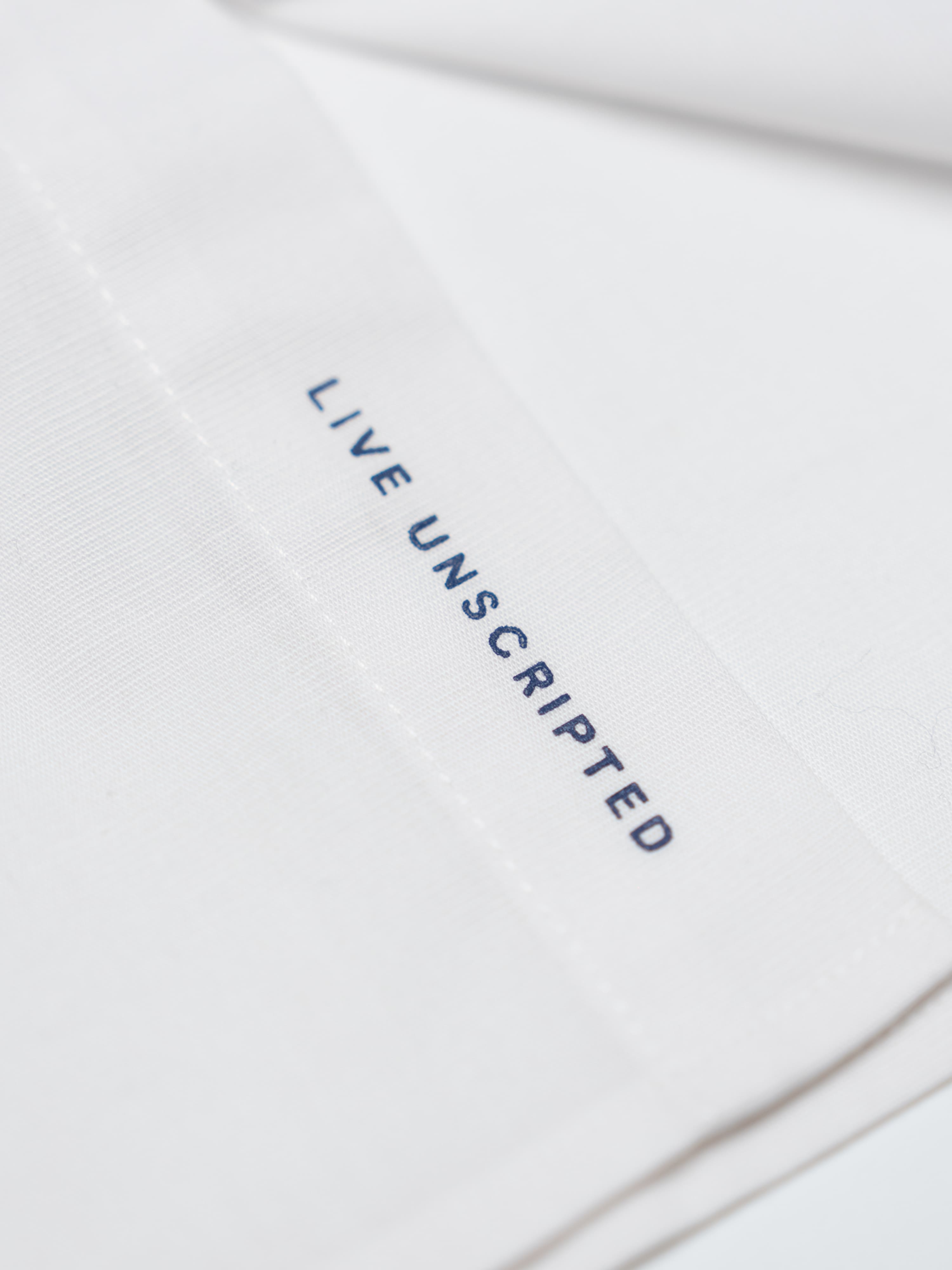Camisa Fil a Fil Lycra Blanco