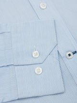 Camisa Rayas Hygge Celeste