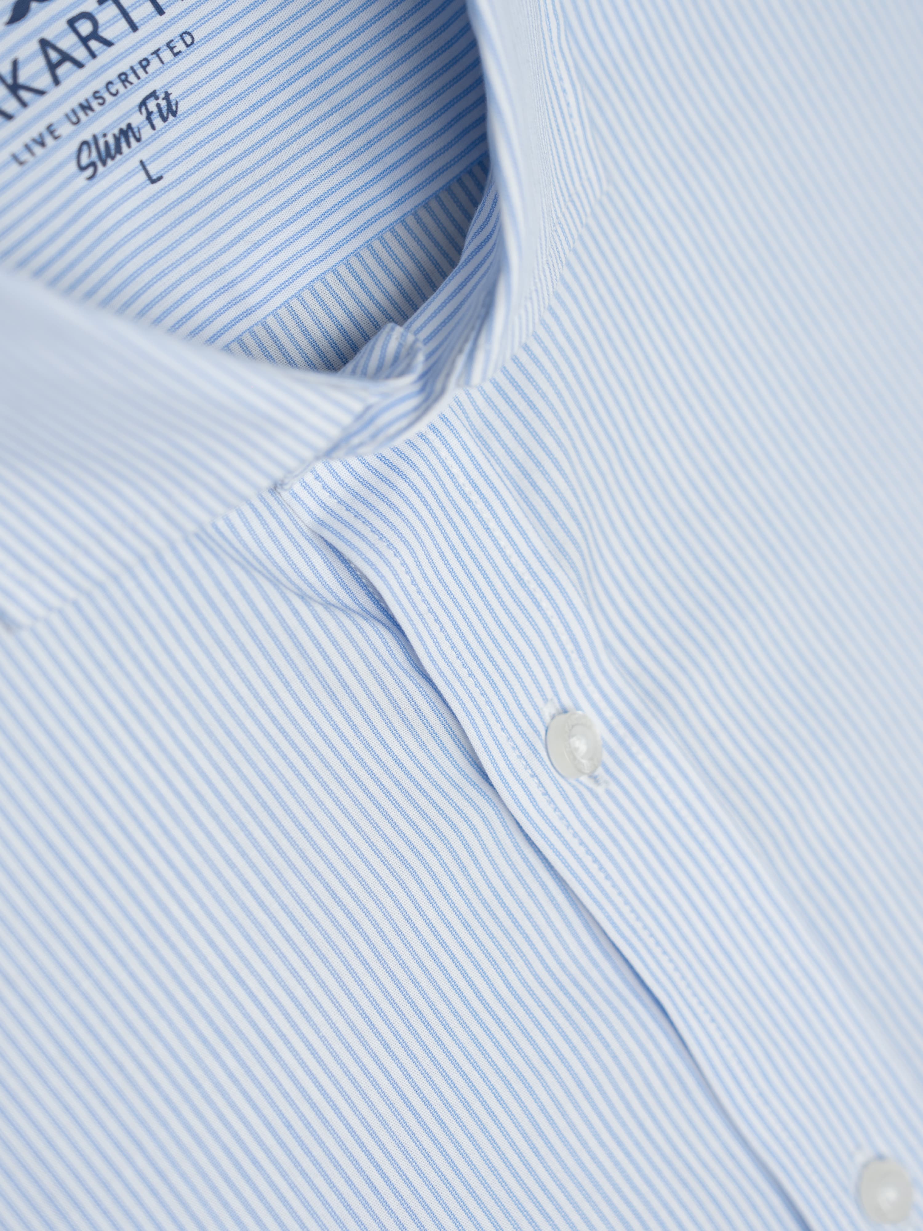 Camisa Rayas Nordic Celeste