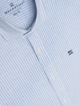 Camisa Rayas Fall Marino