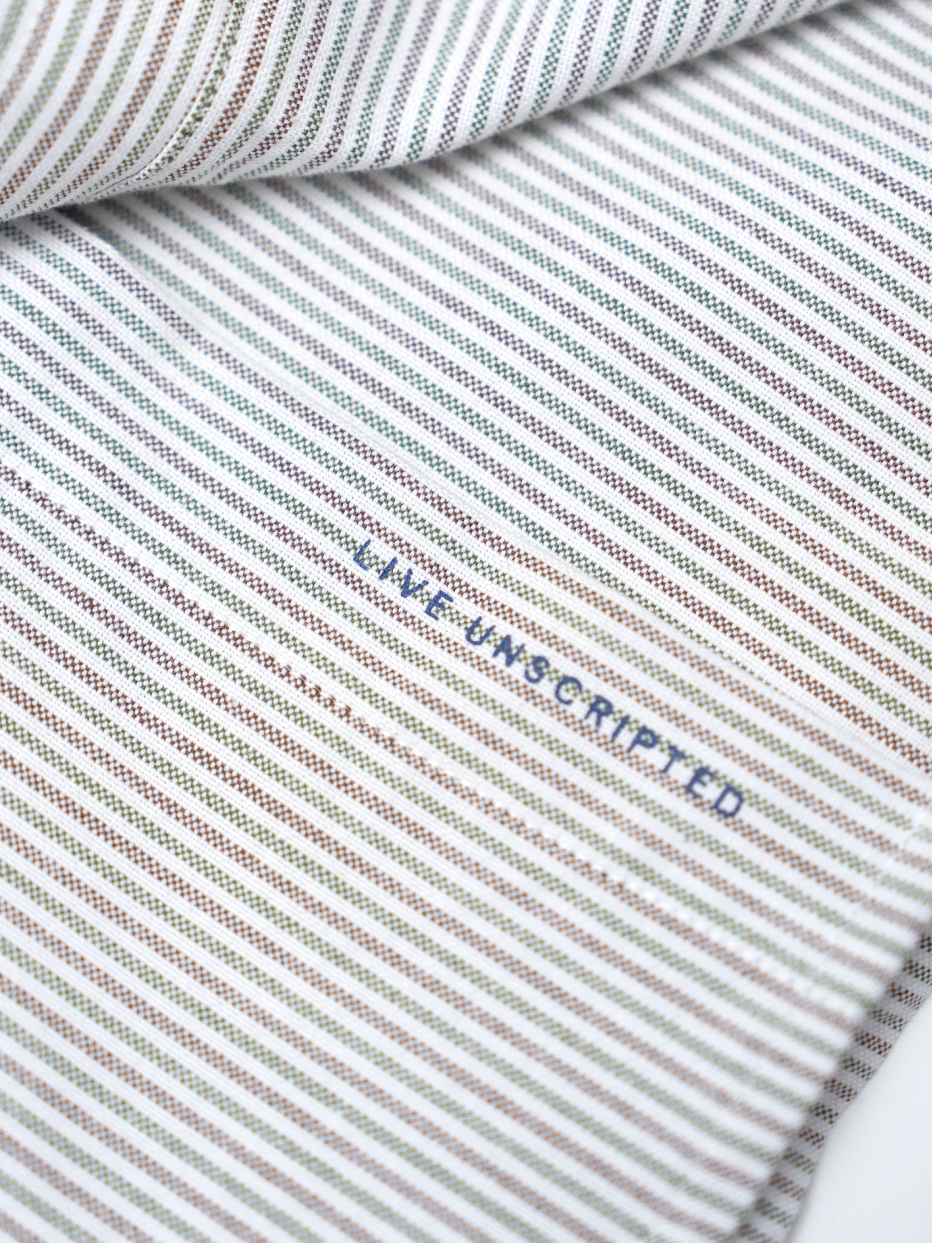 Camisa Rayas Fall Light Green