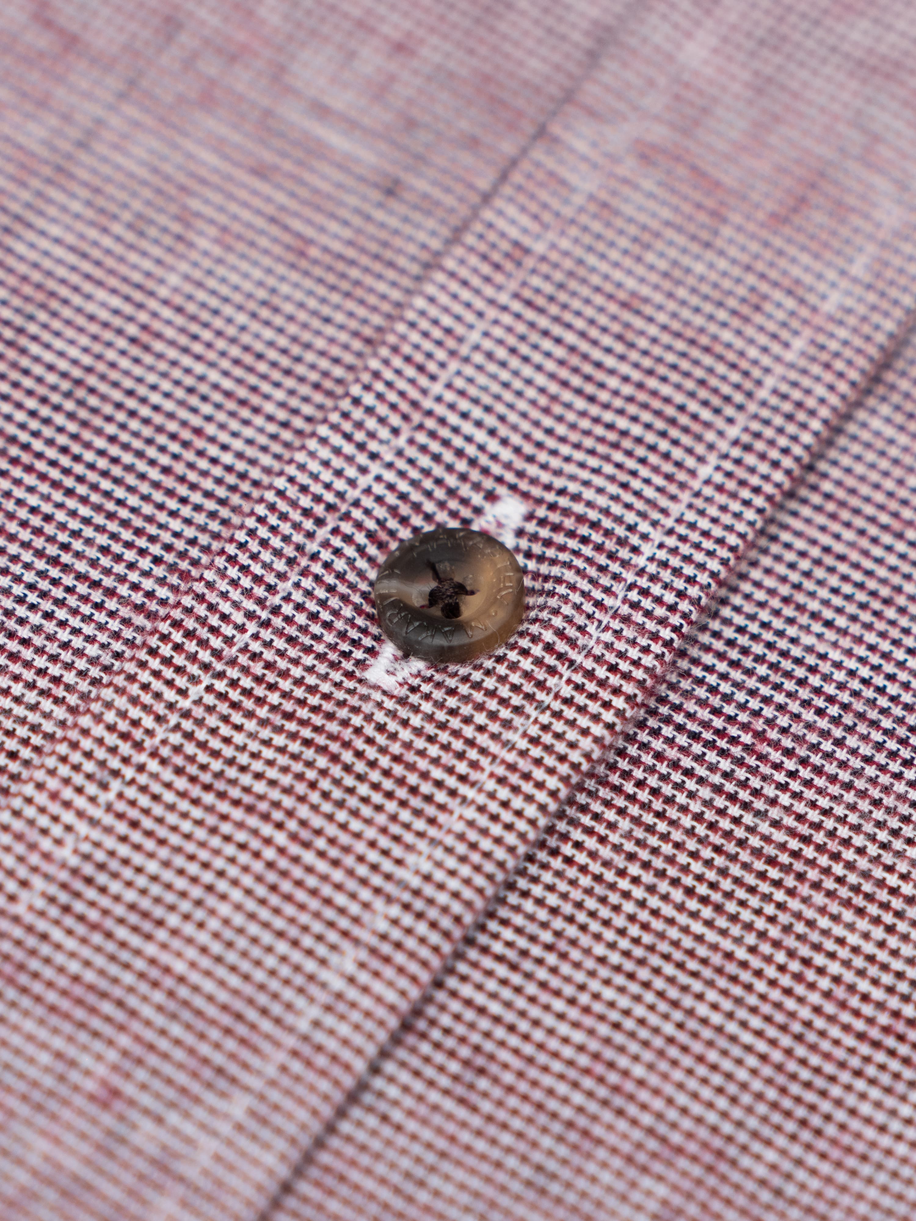 Camisa Cuadros Tweed Rojizo