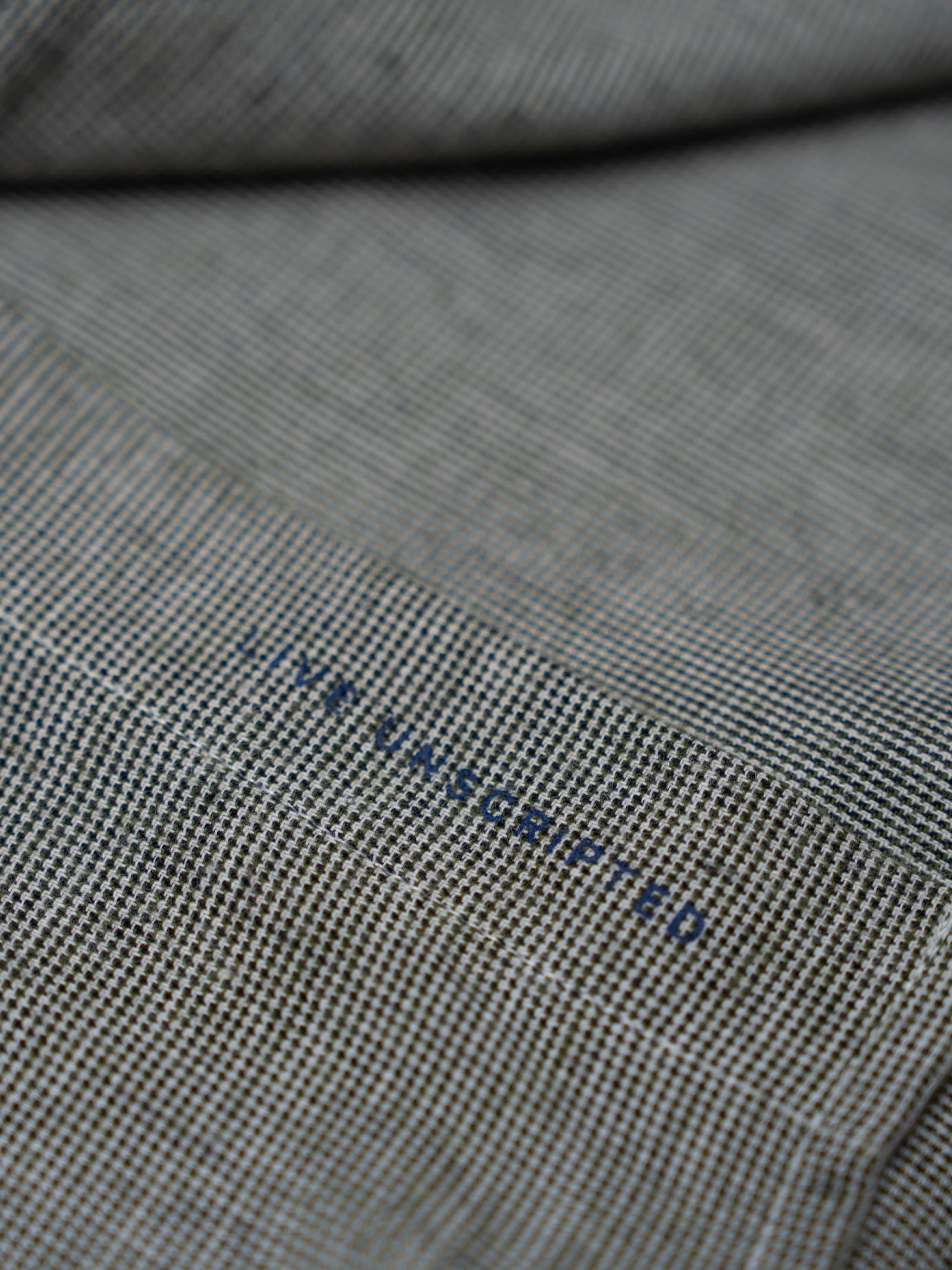 Camisa Cuadros Tweed Light Green