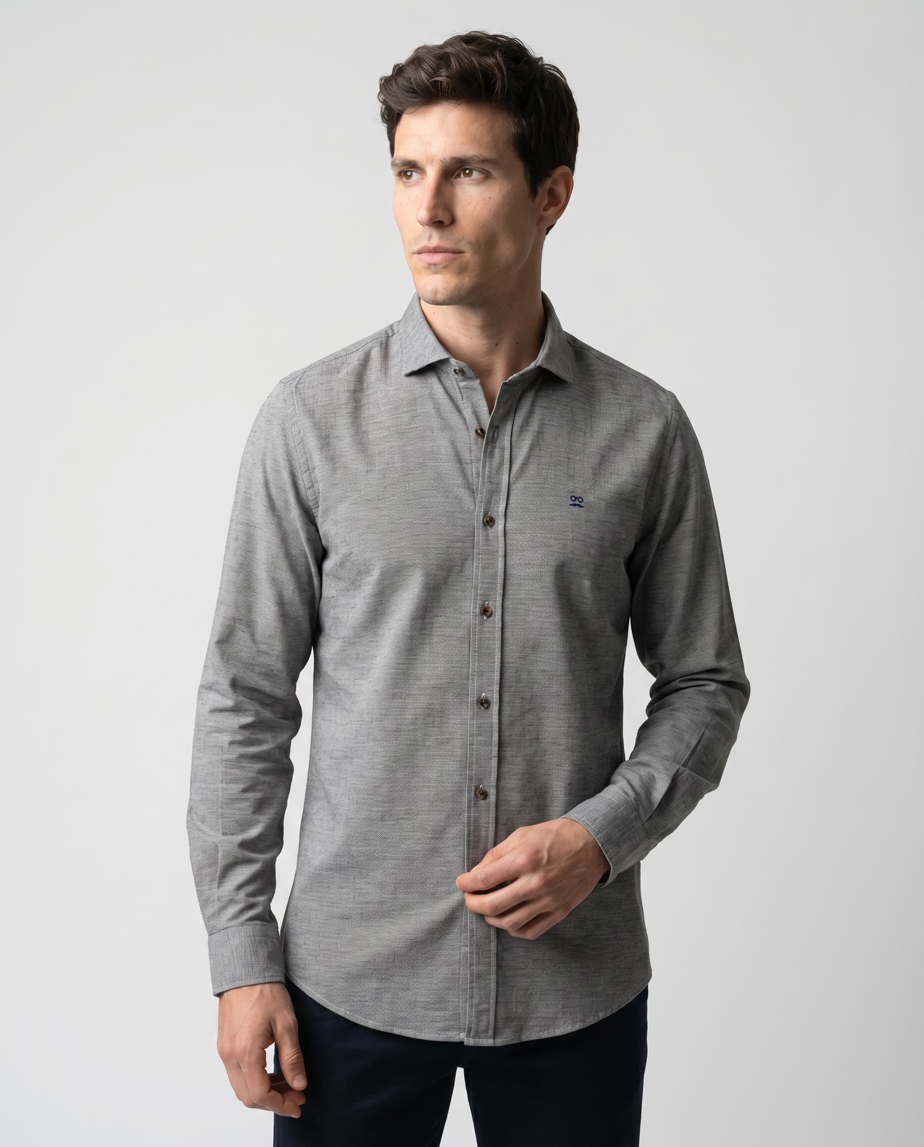 Camisa Cuadros Tweed Light Green