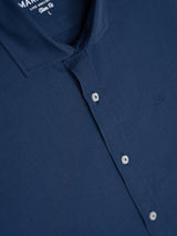 Camisa Mini Tweed Marino