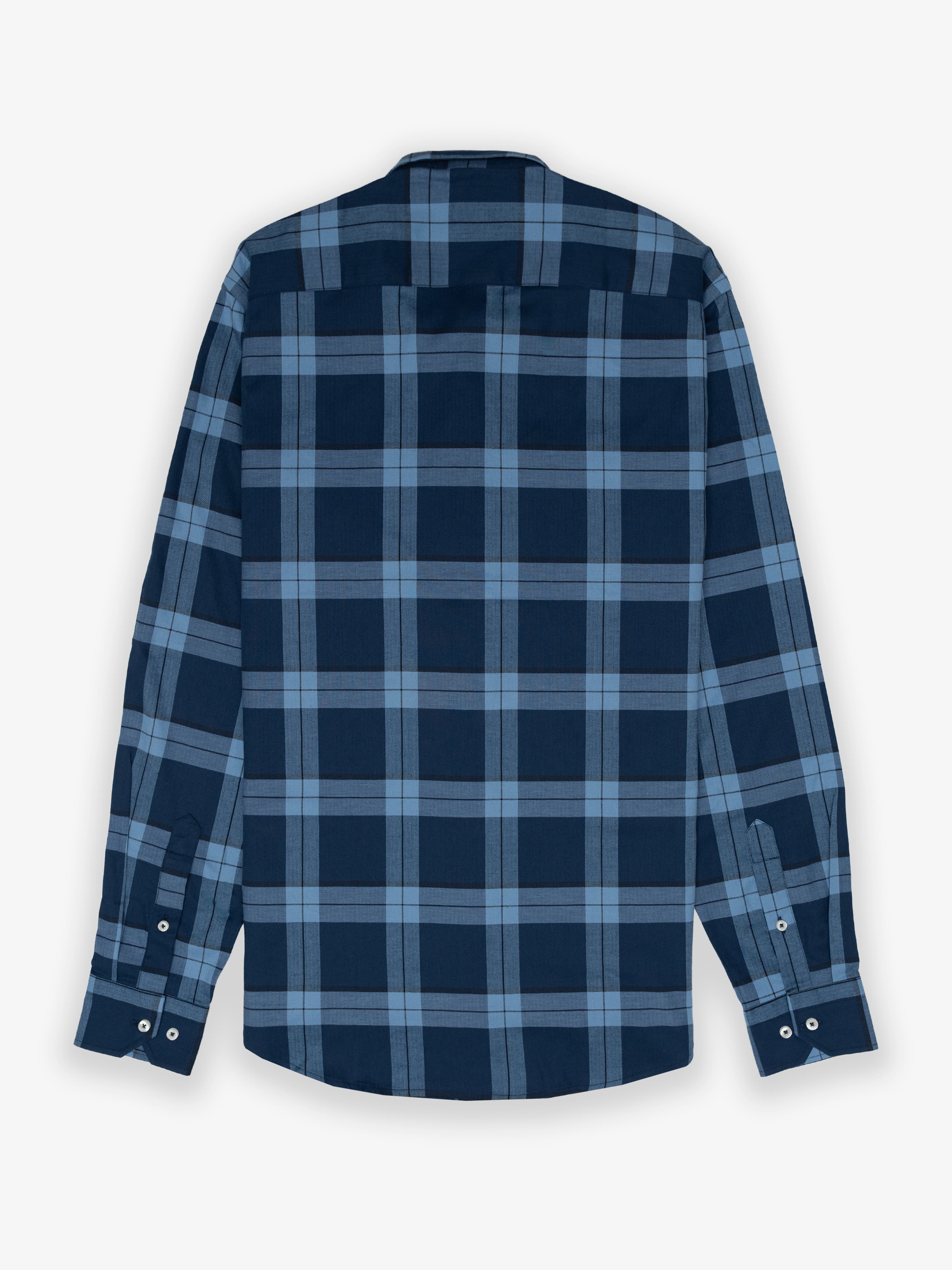 Camisa Tartán Marino