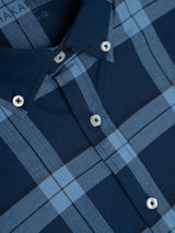 Camisa Tartán Marino