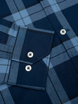 Camisa Tartán Marino