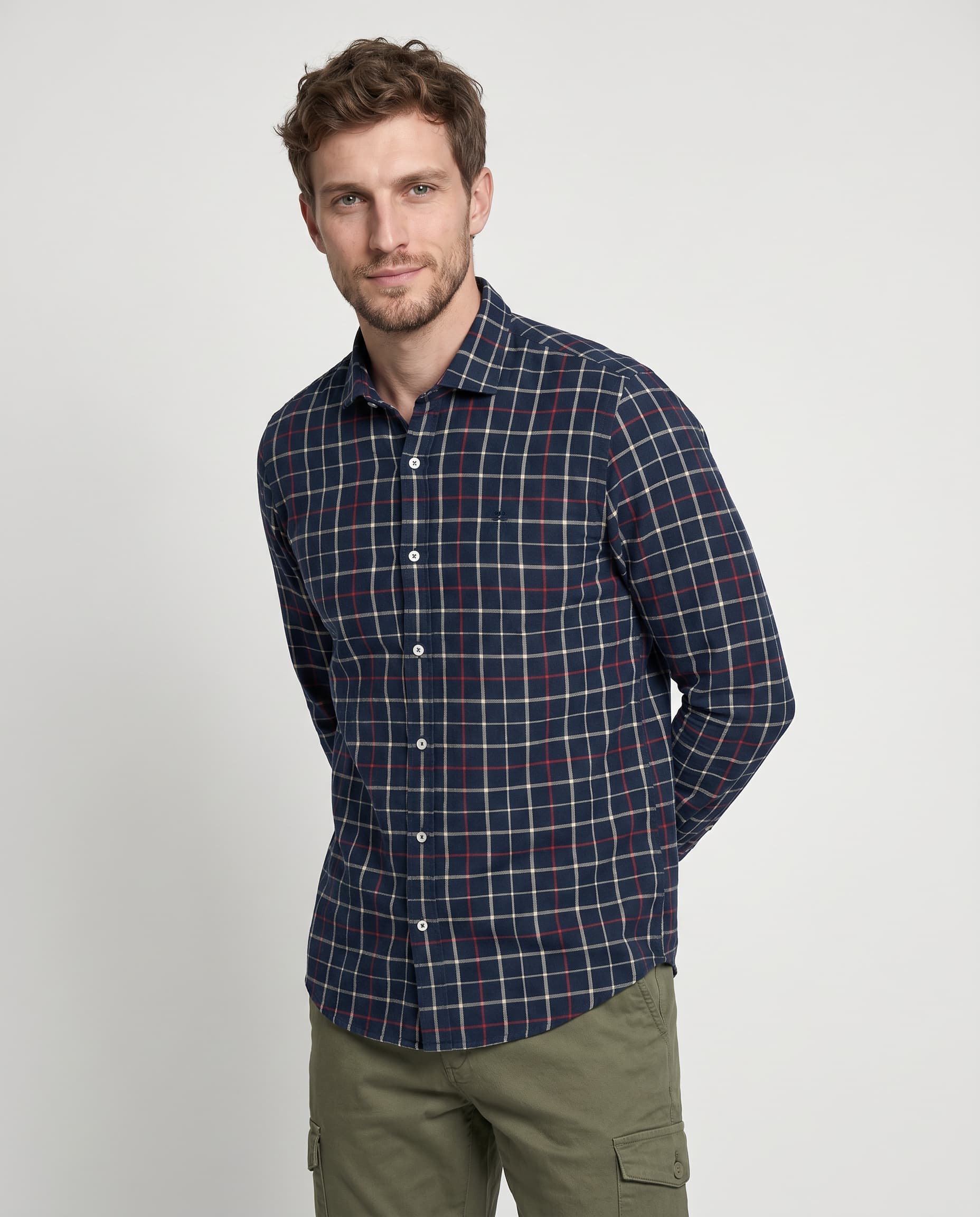 Camisa Fir Rojizo