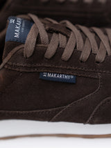 Zapatilla Serraje Marrón